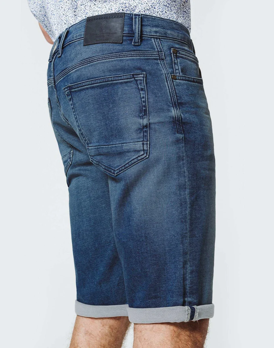 Bermuda Jog jean bleu