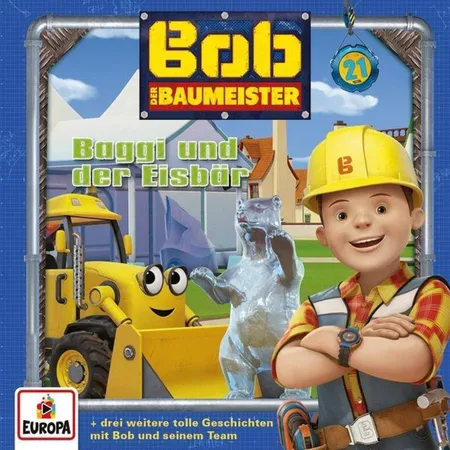 Europa Hörspiel-CD Bob der Baumeister Foge 21 - Baggi & der Eisbär