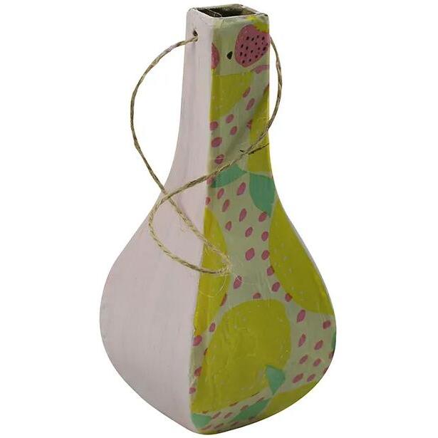 Petit vase 5,3x5,3x12,5cm - Kraft