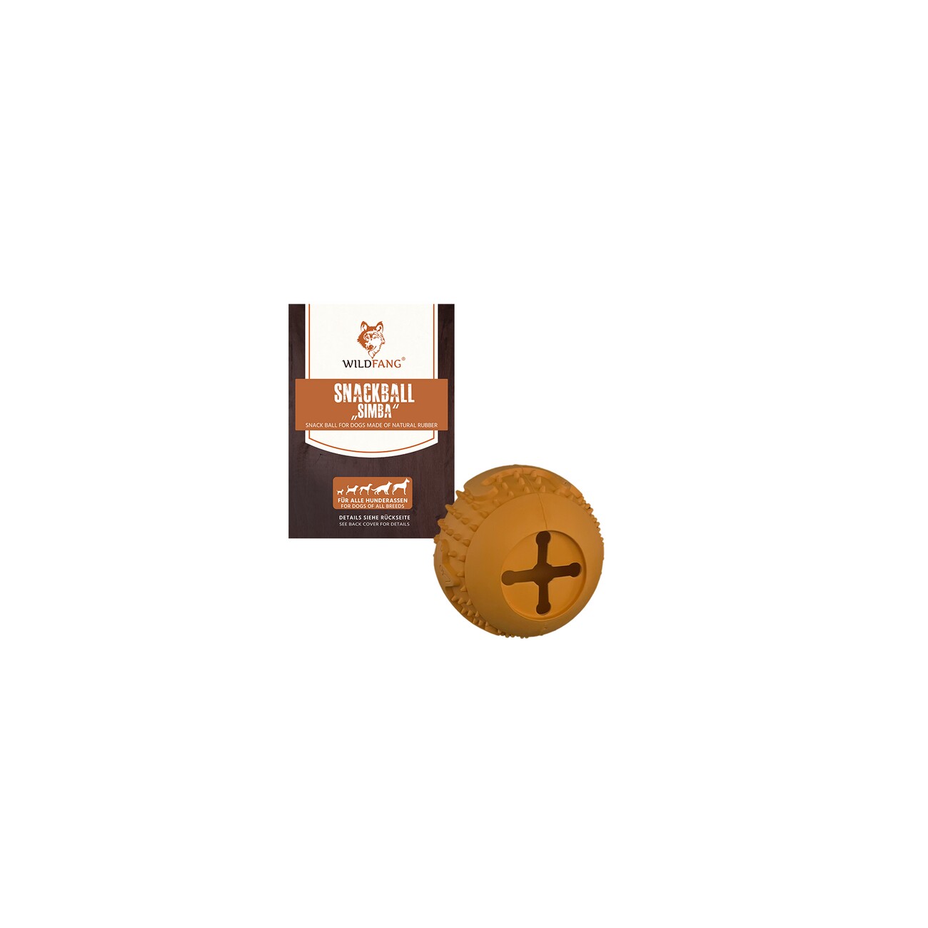 Wildfang Naturkautschuk Snackball - Snackball 
