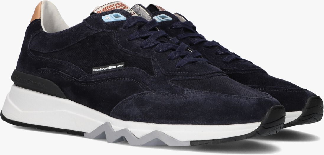 FLORIS VAN BOMMEL blauwe floris van bommel lage sneakers sfm-10136