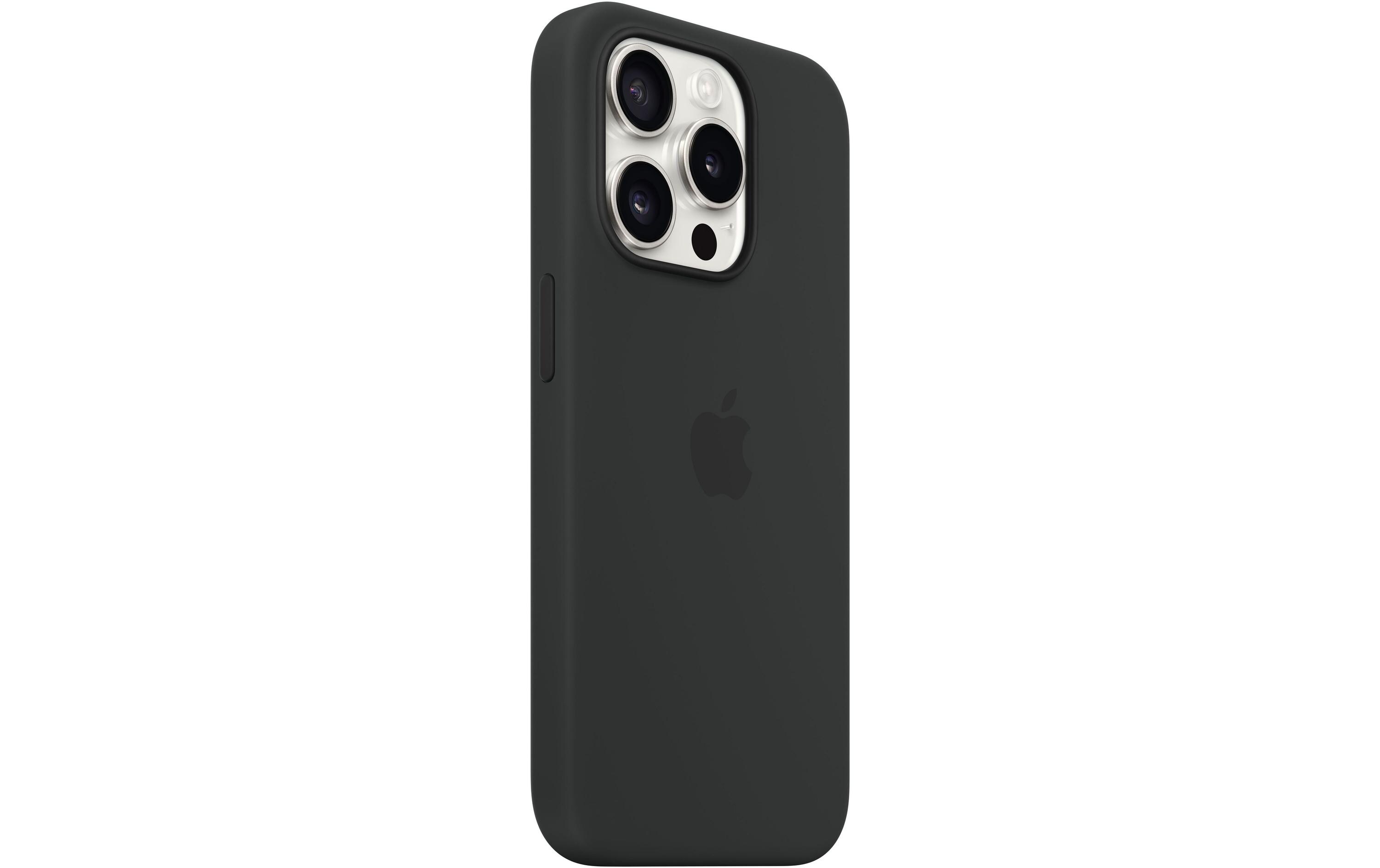 Silicone Case mit MagSafe iPhone 15 ProSilikon-Backcover mit «MagSafe» für das Apple iPhone 15 Pro