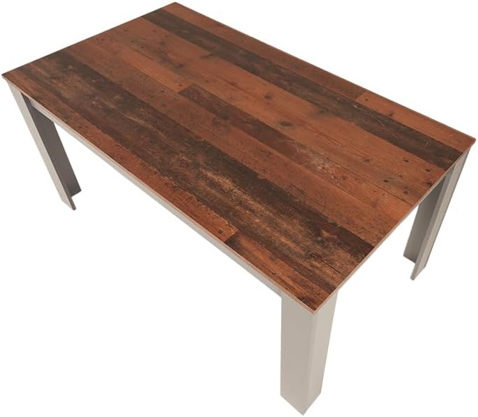 Riess Ambiente Zeitloser Esstisch LOFT - 160cm - Natur braun anthrazit - Old Style Küchentisch