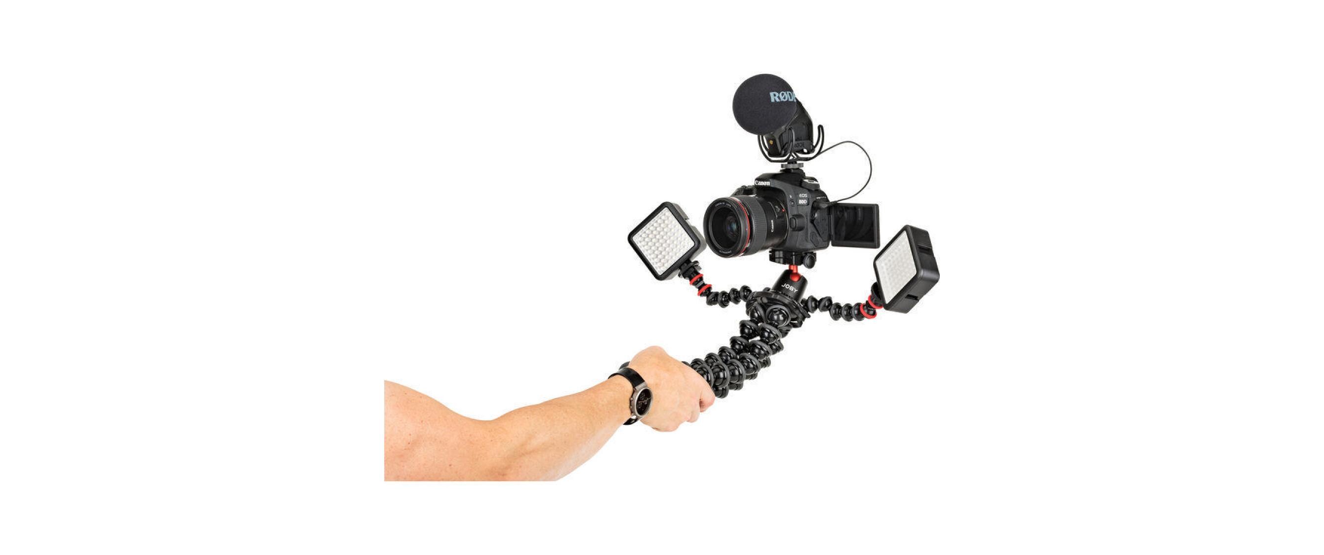 Stativ GorillaPod Rig mit Kugelkopf<br>Der GorillaPod mit Armen