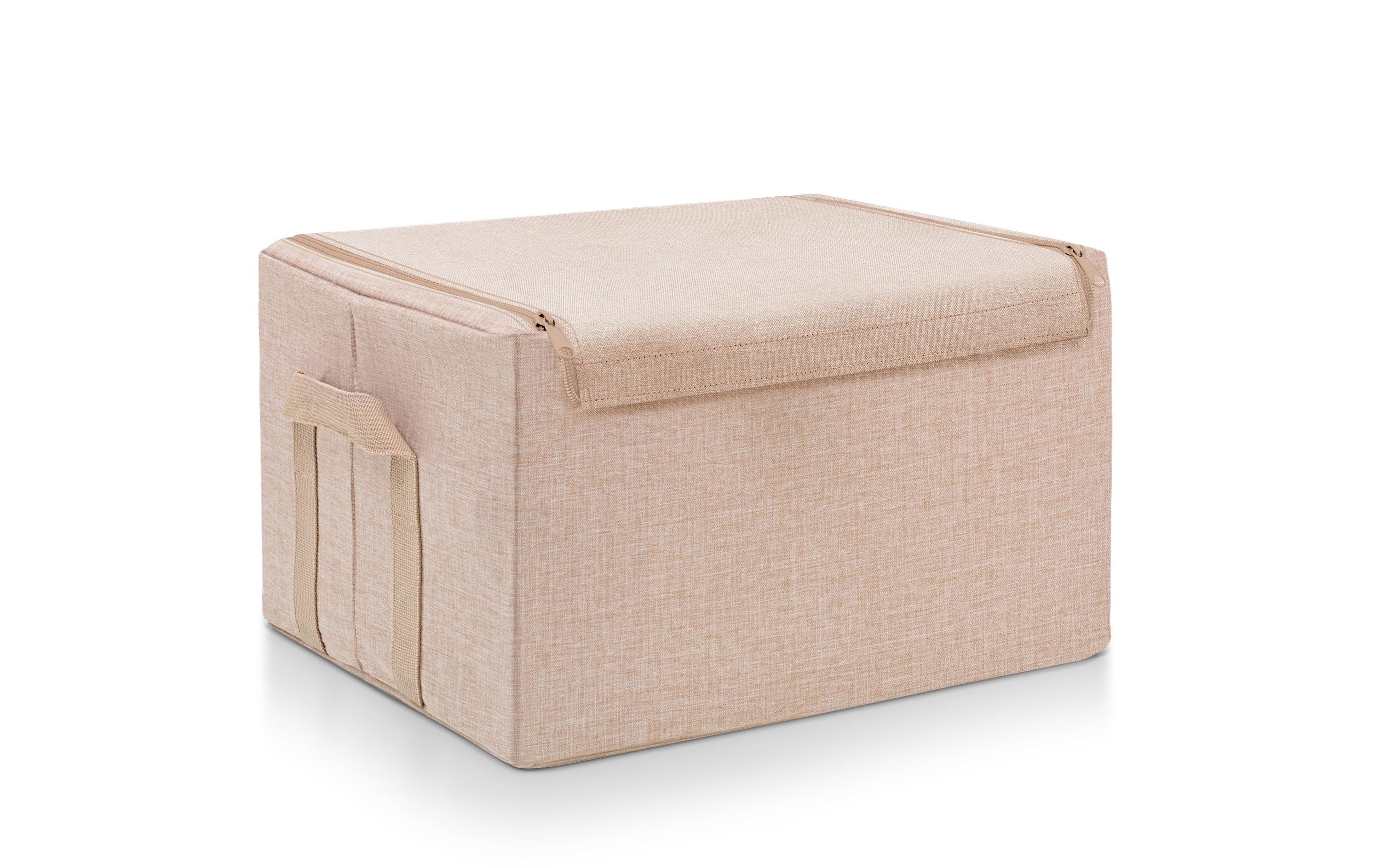 Aufbewahrungsbox Rhombus M HellbraunAufbewahrungskorb