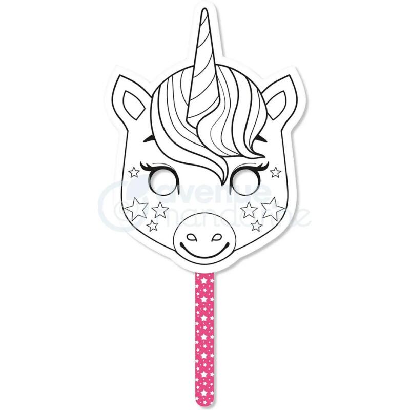 Graffy Stick, Licorne - Rose