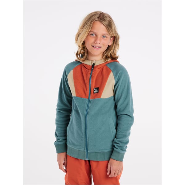 Veste polaire PROTEST PRTSAIGE JR FULLZIPTOP BAMBOO BEIGE