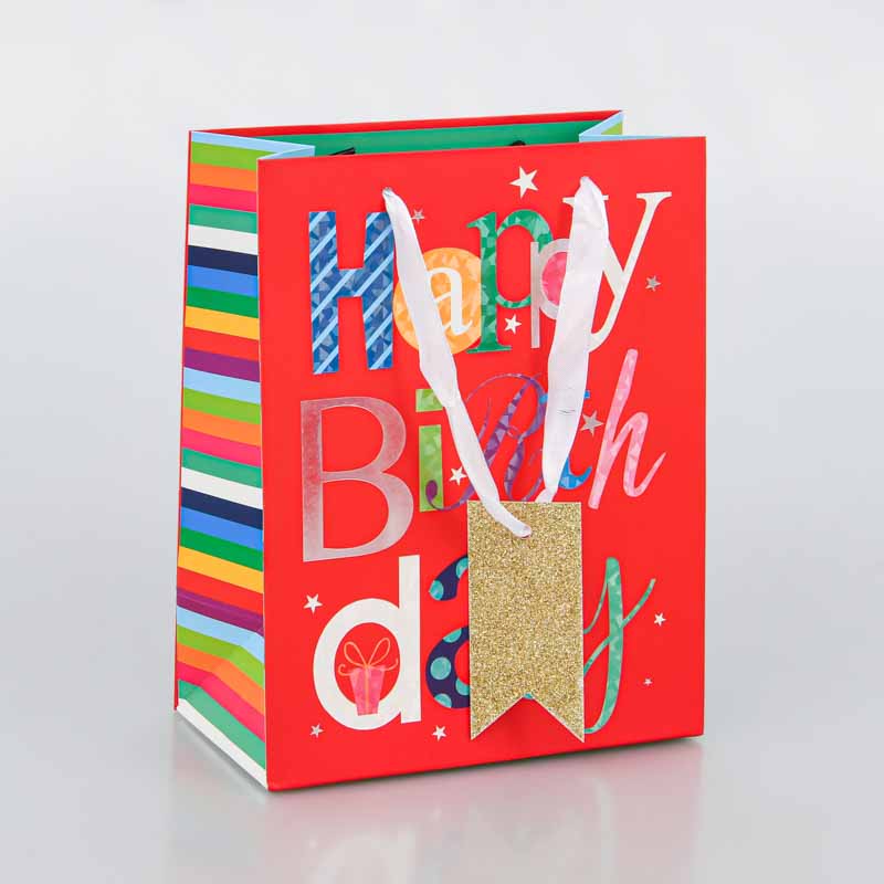 Sac cadeaux 'Happy Birthday'