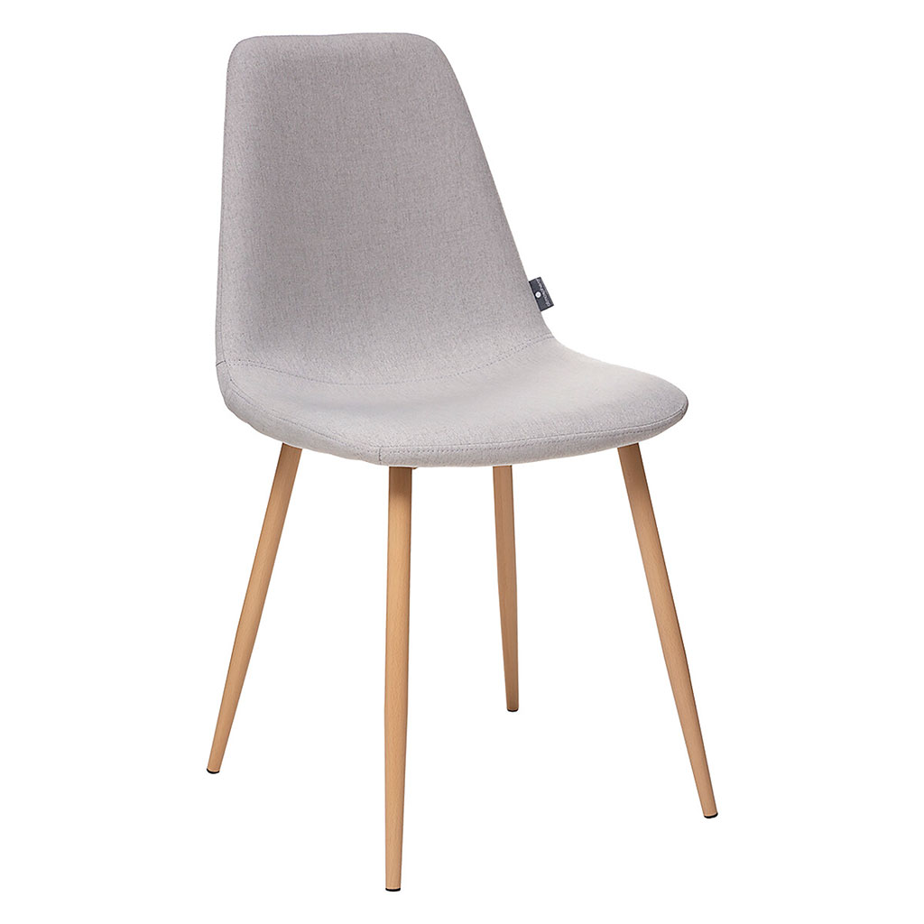 Chaise ROKA gris clair
