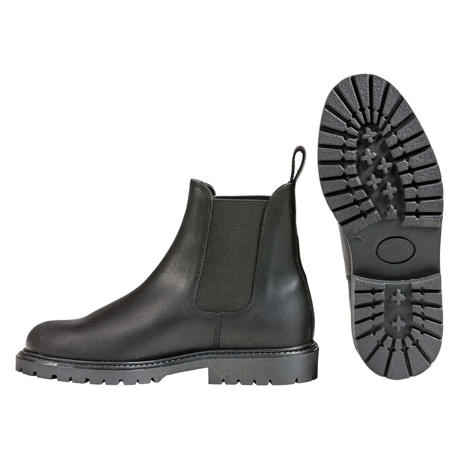 Loesdau Leder-Jodhpurstiefel Almada  - schwarz