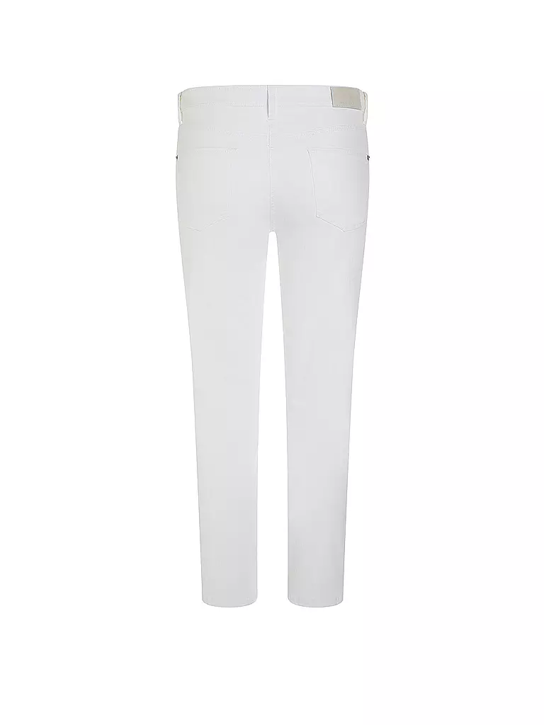 CAMBIO Jeans Slim Fit 7/8 PIPER SHORT weiss