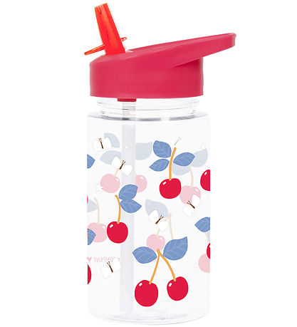 A Little Lovely Company Trinkflasche - 450 ml - Kirschen