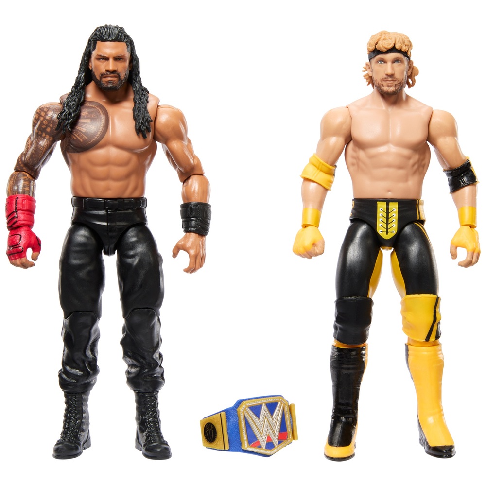 WWE Championship Showdown Roman Reigns vs. Logan Paul Actionfiguren-2er-Pack