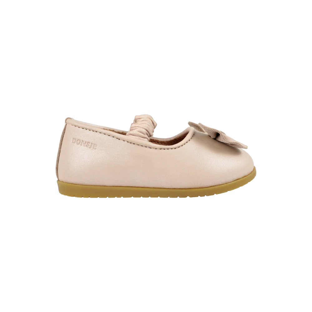 Sylah Ballerinas | Powder Metallic Nubuck