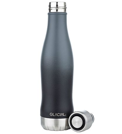 Glacial Thermoflasche - 400 ml - Active Edition - Grey Fade