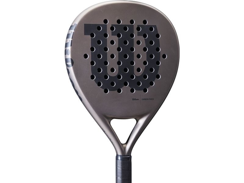 Wilson Padelracket Carbon Force Grau Padelschläger mit Carbon Rahmen