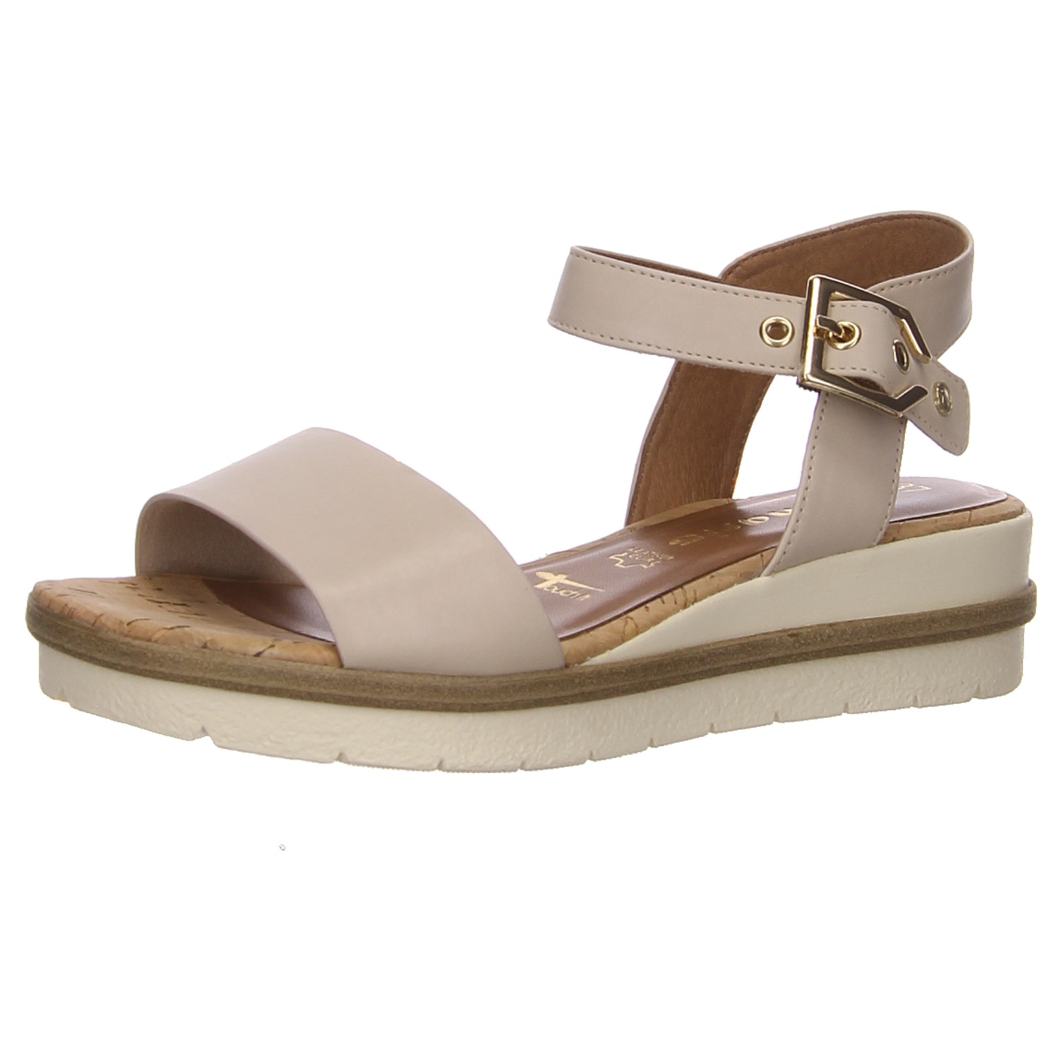 Tamaris Damen Sandalette beige beige