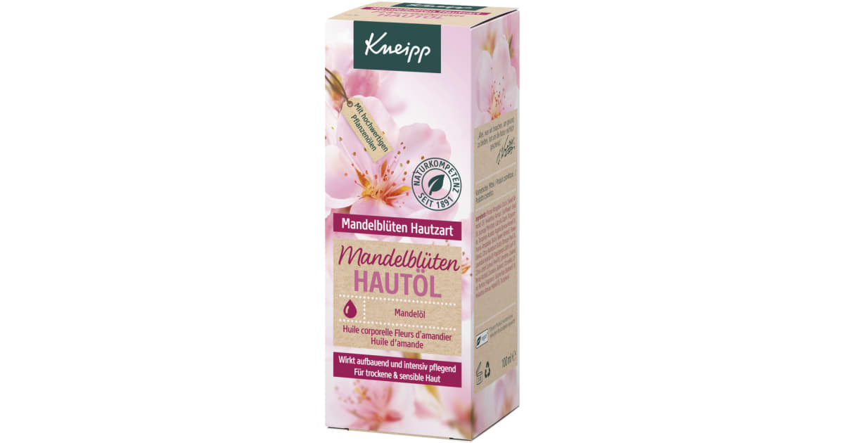 KNEIPP Hautöl Mandelblüten hautzart