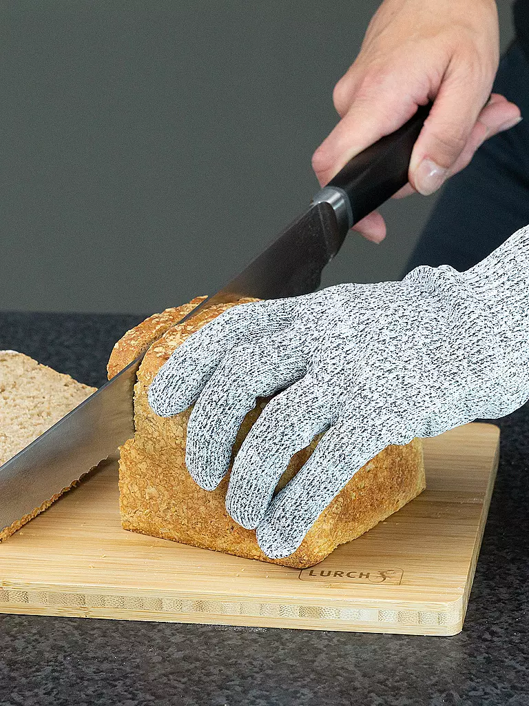 LURCH Schnittschutzhandschuhe Paar Größe L grau