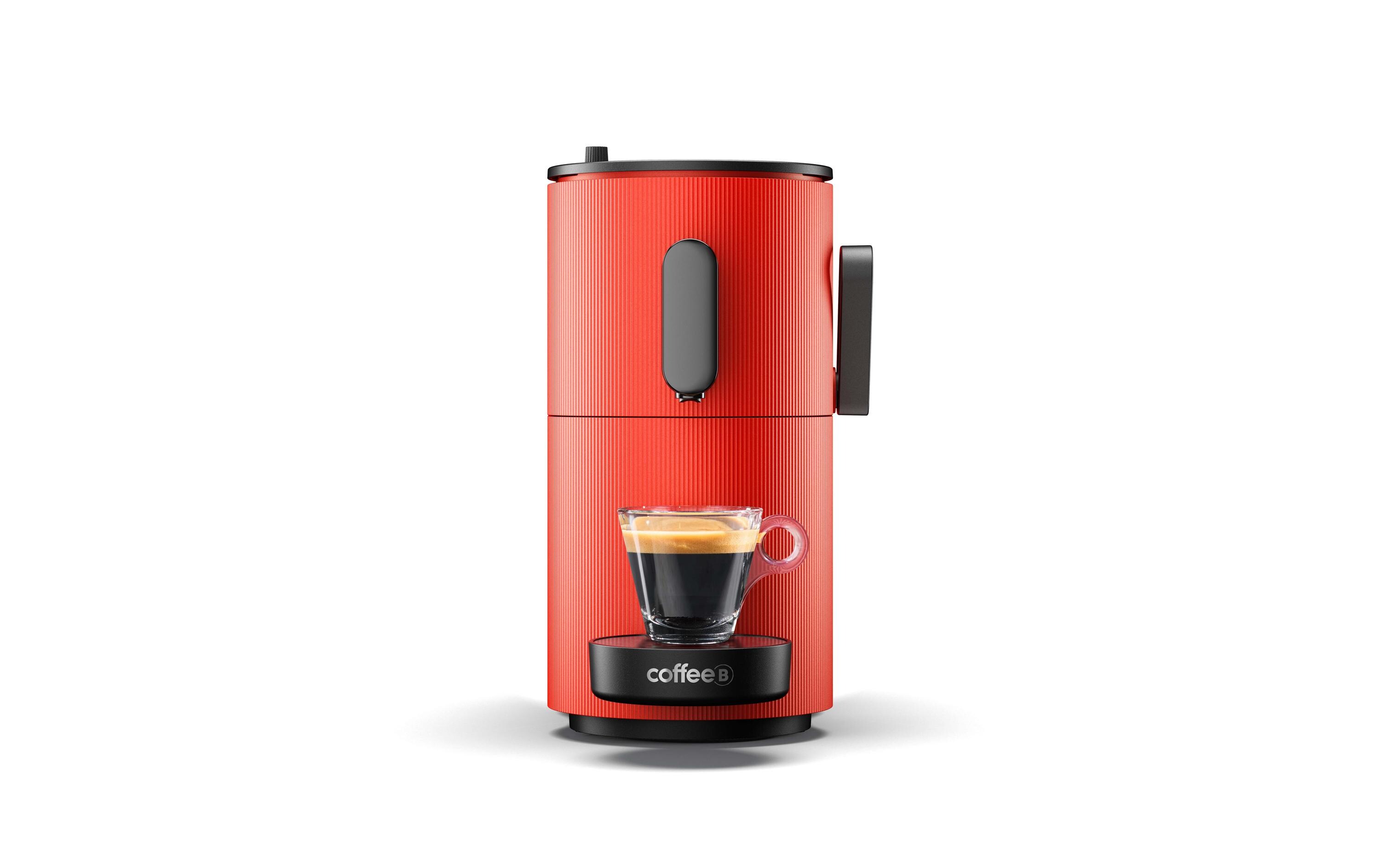 Portionskaffeemaschine CoffeeB Globe Limited Red<br>Kaffeemaschine