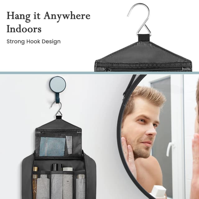 Foldbar toilettaske