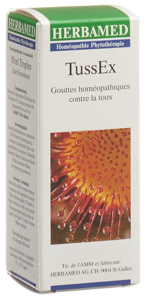 TUSSEX Homöpathische Hustentropfen Tropfen Fl 50 ml
