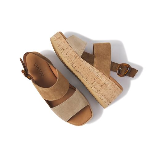 VIA VAI Sissel Raven Sandaler, Noisette, 41