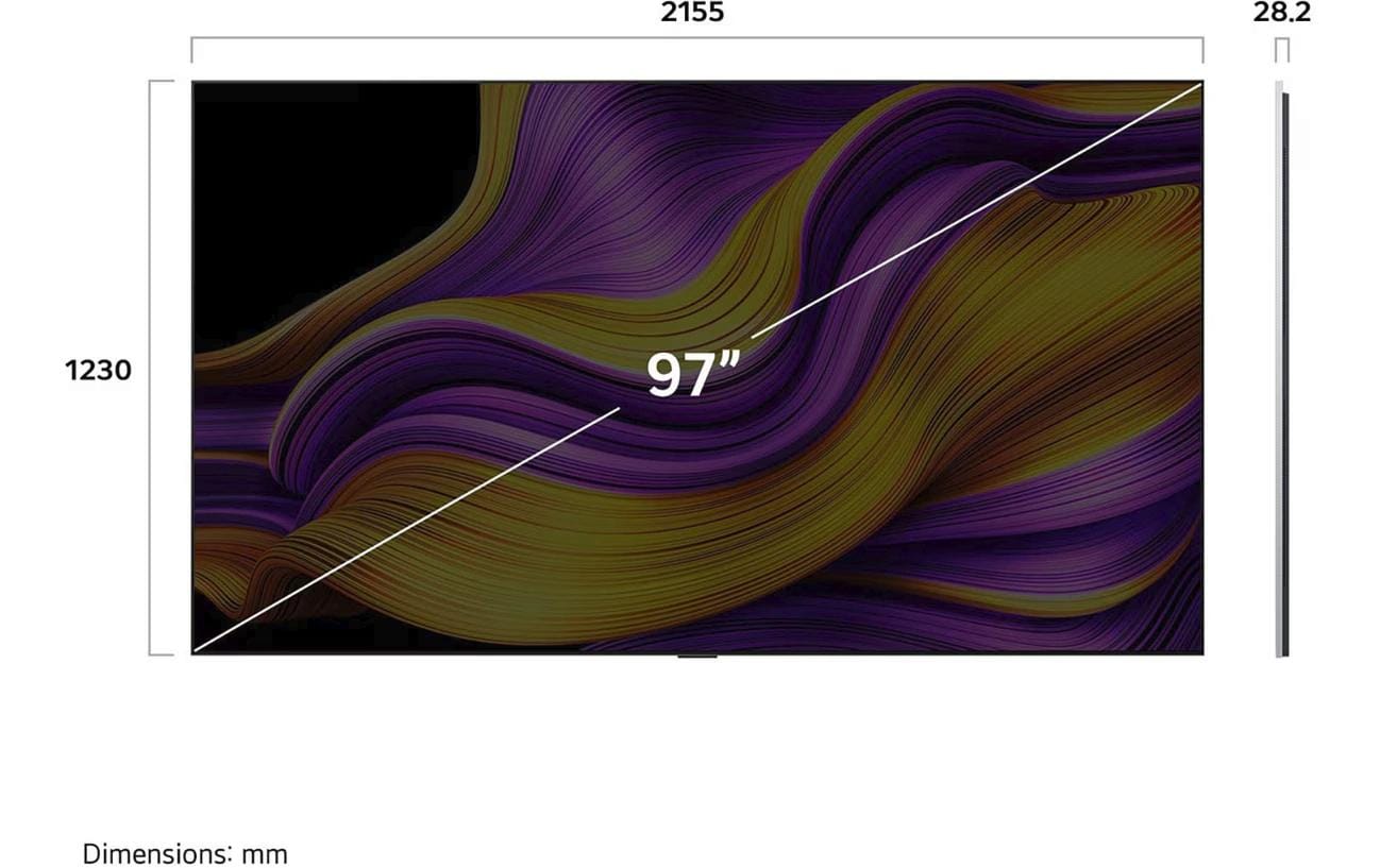 TV OLED97G57LW 97