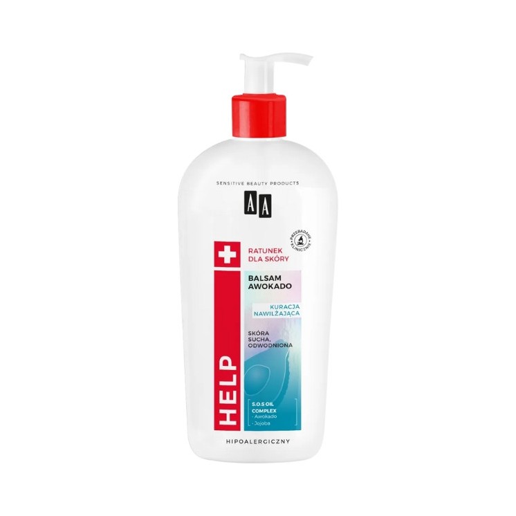 AA Help Natural Bodylotion voeding voor de droge huid Avocado 400 ml