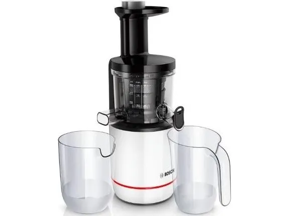 Bosch VitaExtract MESM500W -Slow juicer - 150 W - hvid/sort