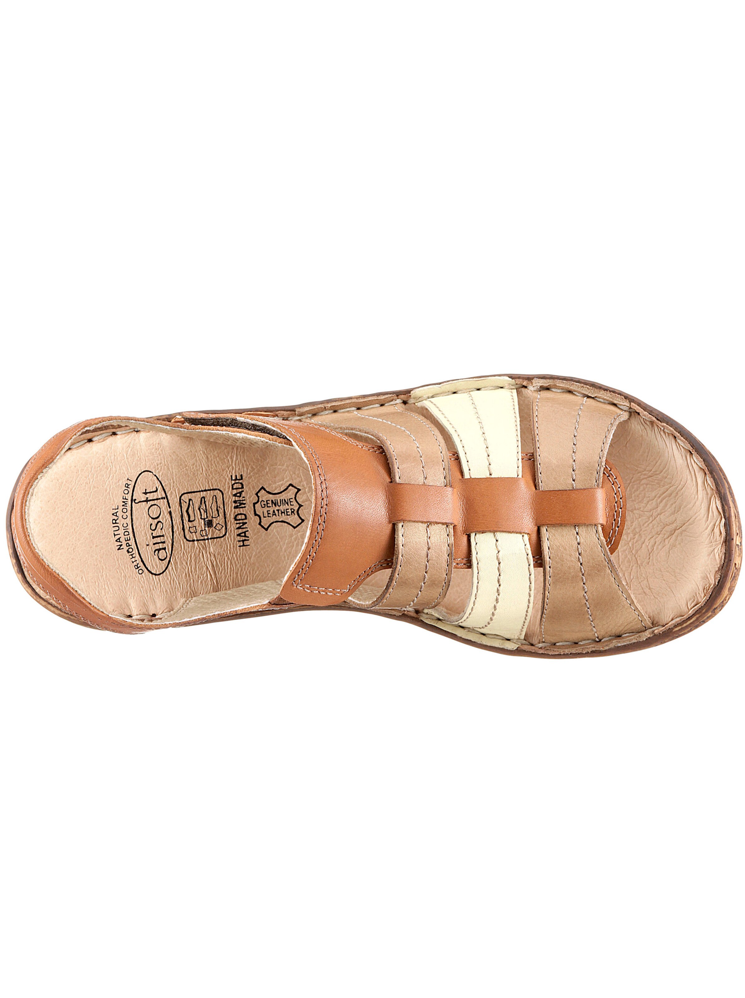 airsoft modern+ Sandale in beige-sand