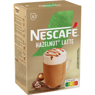 Nescafé Hazelnootsmaak Latte 8 x 15 g