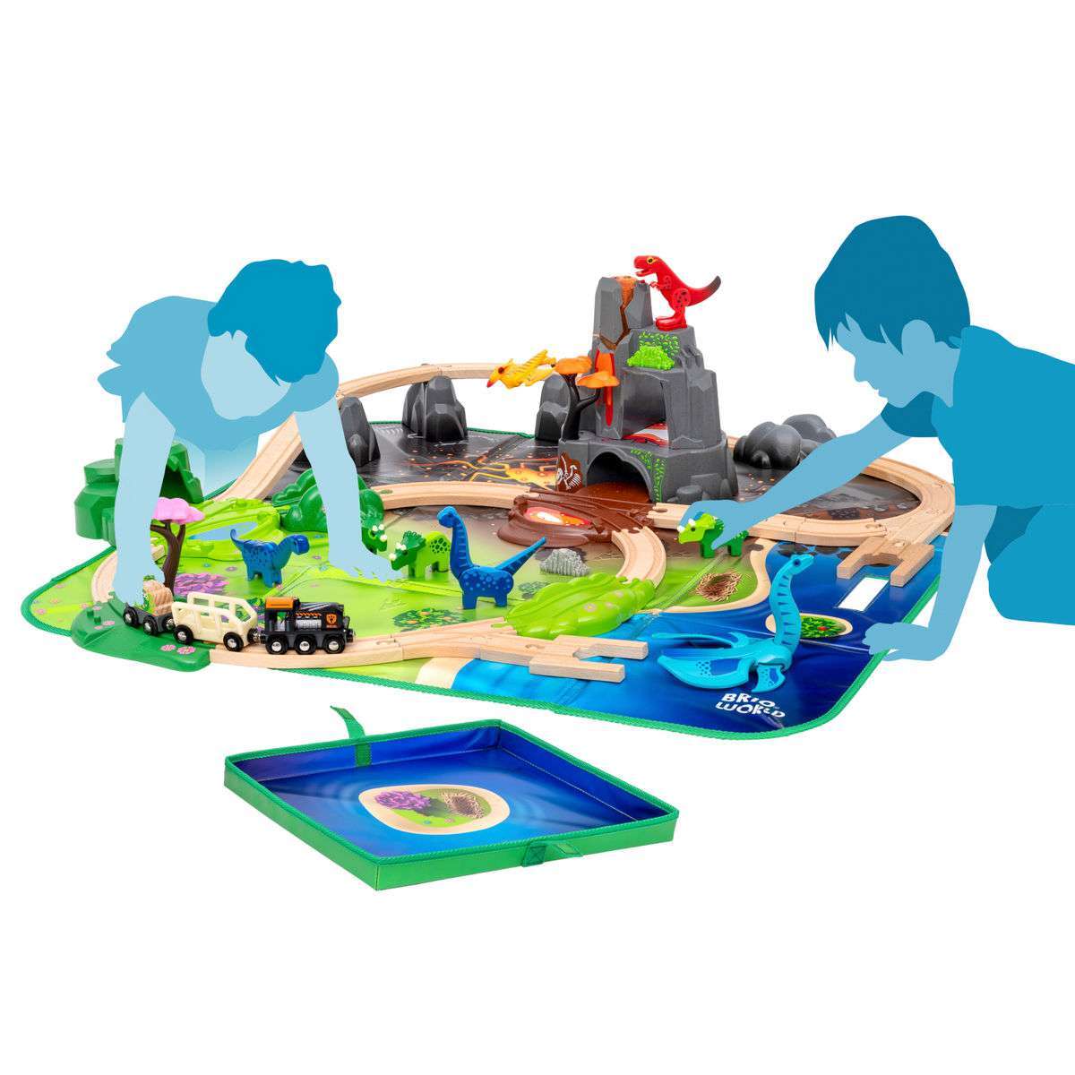 BRIO Spiel Dinosaurier Deluxe Set