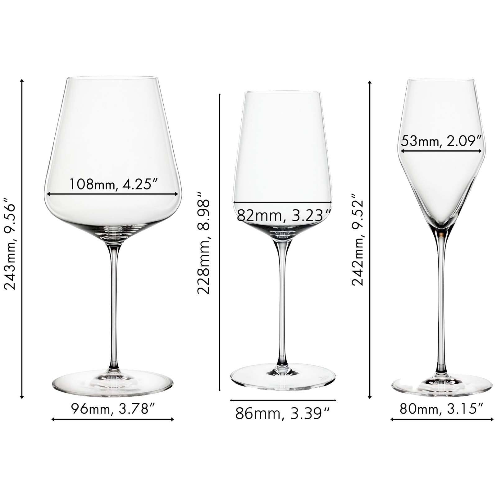 Spiegelau Gläserset inkl. 2 Poliertücher Definition 12er Set