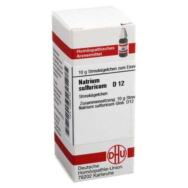 DHU Natrium sulfuricum D 12 Globuli, 10 g