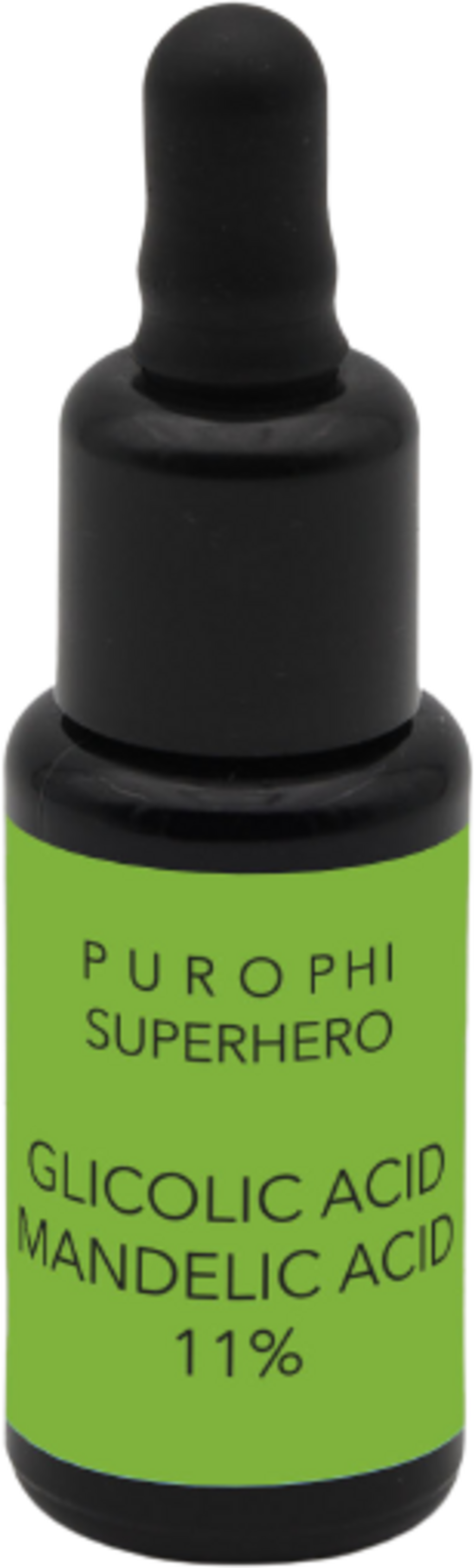PUROPHI  Superhero Glycolic Acid + Mandelic Acid 11%, 15 ml