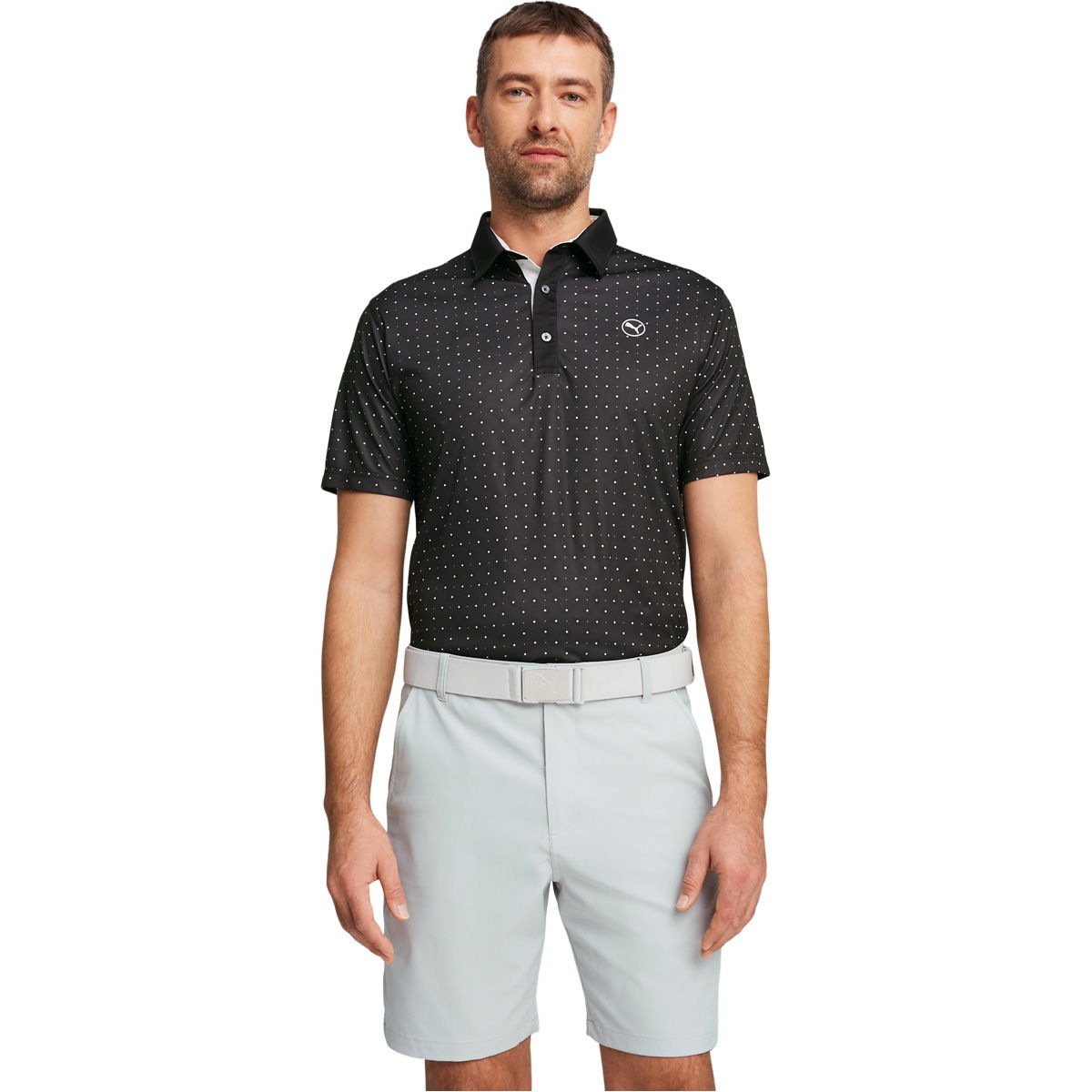 Puma Pure Geo Golf Polo T-shirt Herre