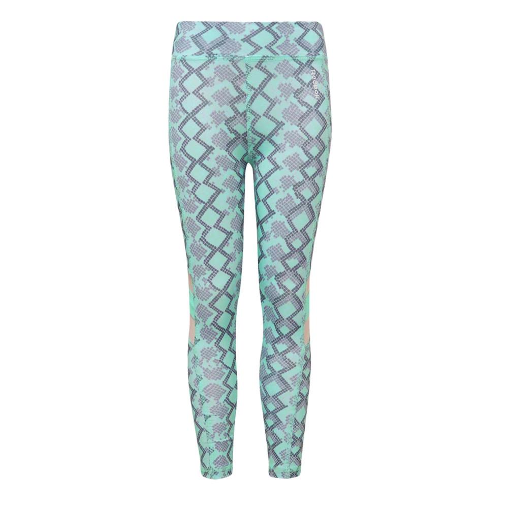 Reebok Legging Turquoise à motifs Fille Reebok Snake