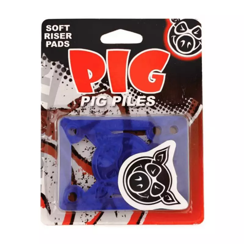 Pads skate PIG (Jeu De 2) 0.125 Pouce Soft Bleu