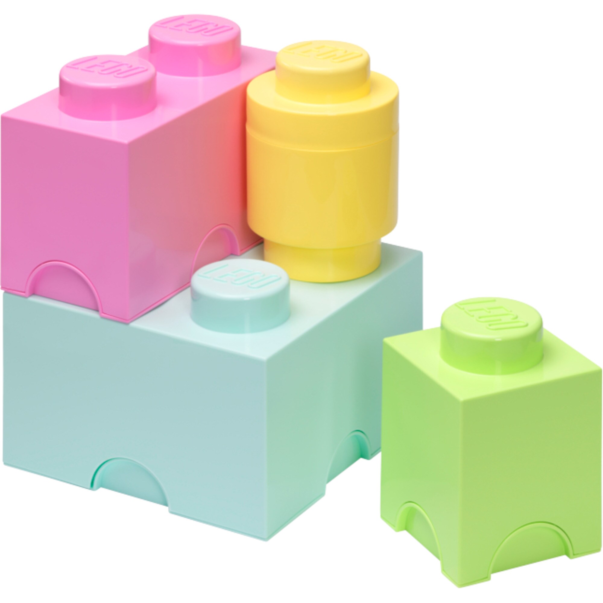 Room Copenhagen Aufbewahrungsbox LEGO Speicherbaustein Multi Pack 4er