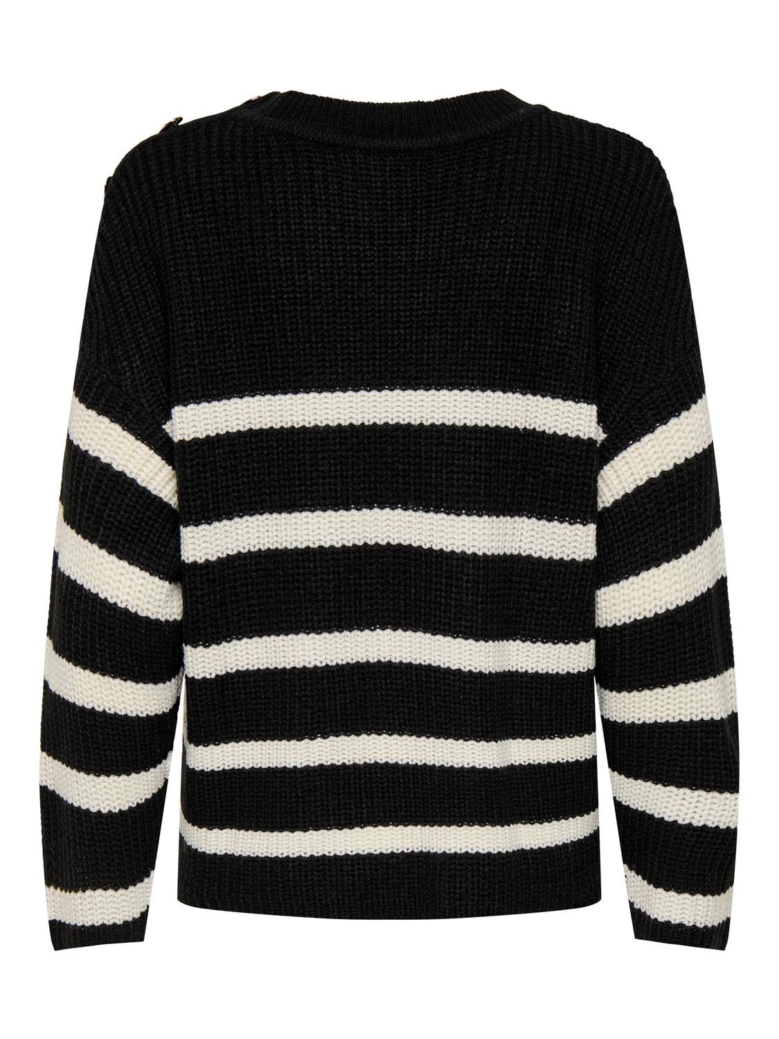 JDYJUSTY Strickpullover Black