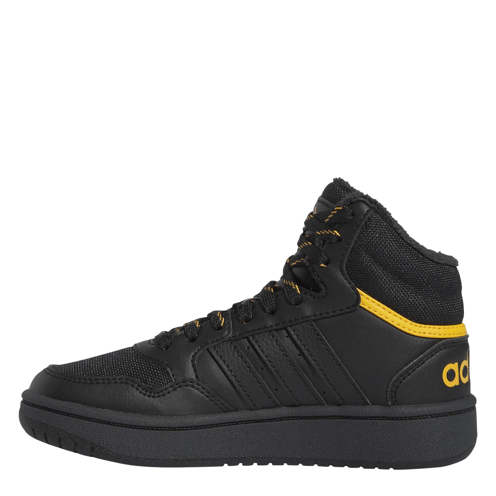 adidas Hoops Mid High Tops Junior Boys