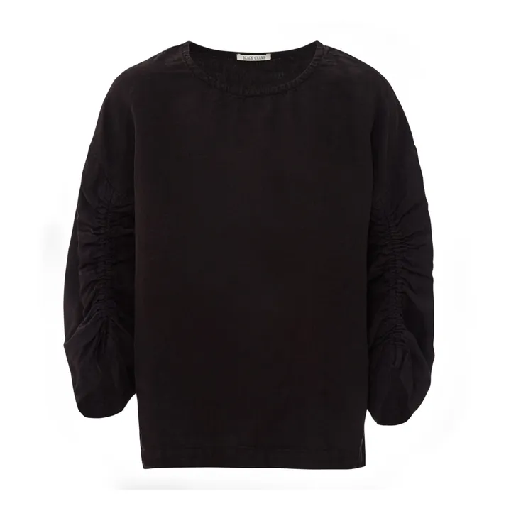 Black Crane Top Xiao Lin | Noir