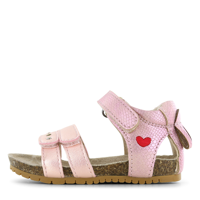 Shoesme metallic rosa Sandale mit Herz