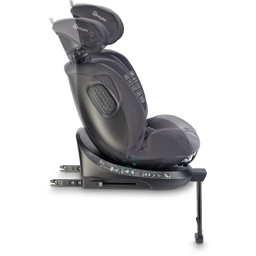 babyGO Kindersitz Move 360 Grey