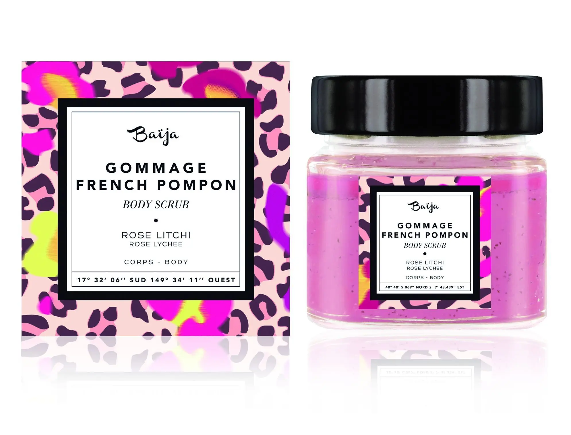 Baïja - French Pompon - Rose Litchi Gommage Corps- Sélection à -30%