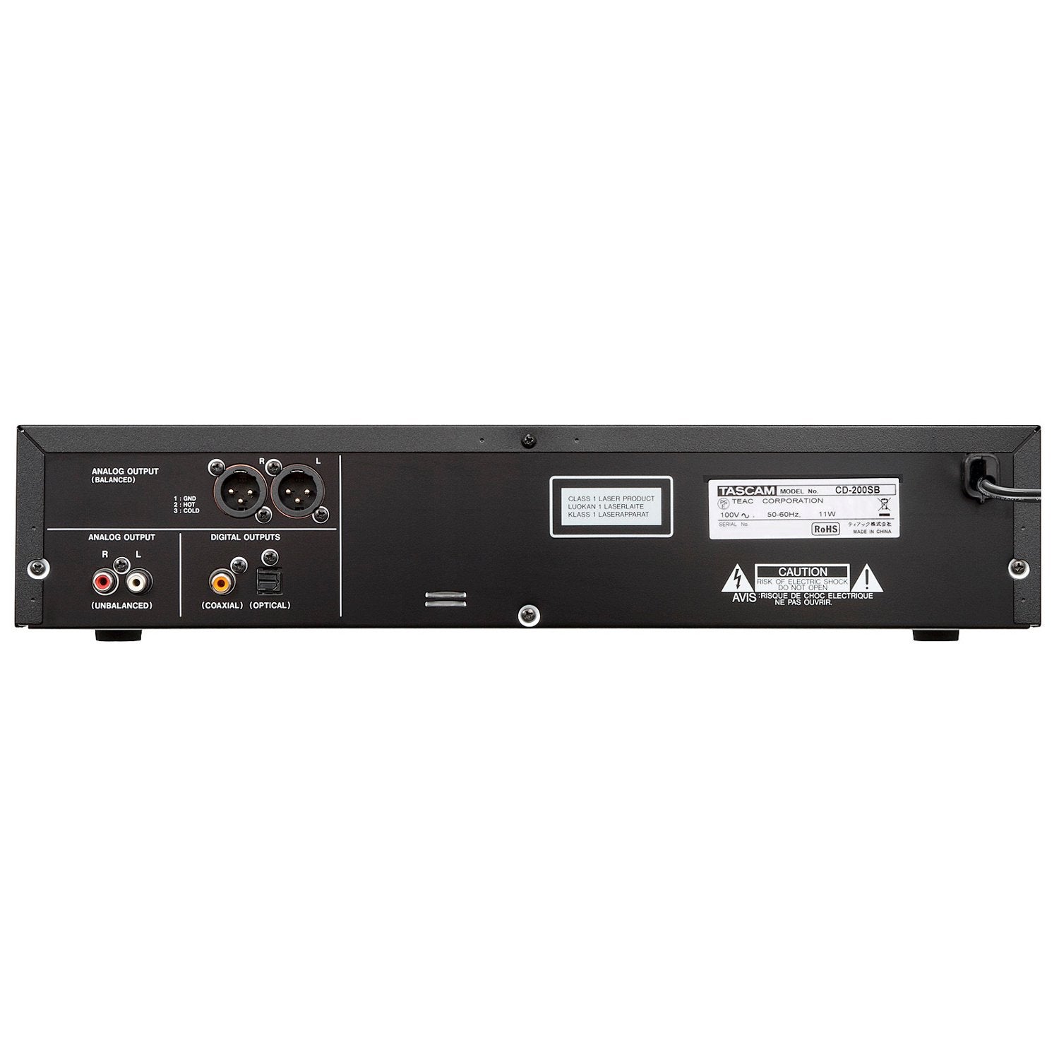 Tascam CD-200SB CD/USB/SDHC-speler