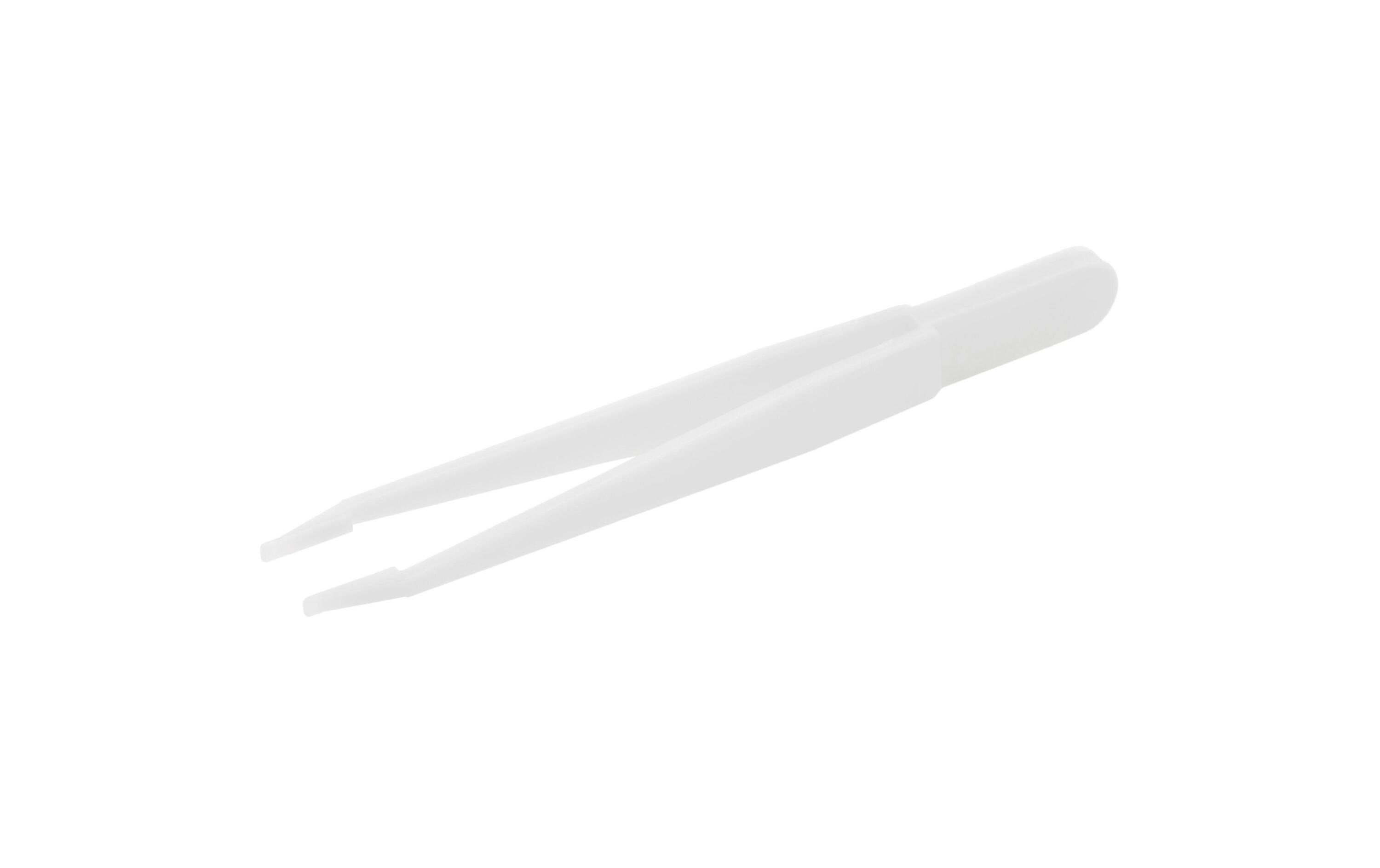 Pinzette 125 mmAus Kunststoff, weiss