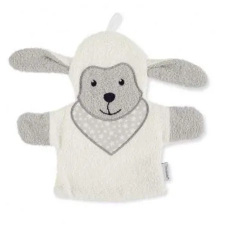 Sterntaler Spiel-Waschhandschuh Stanley ecru