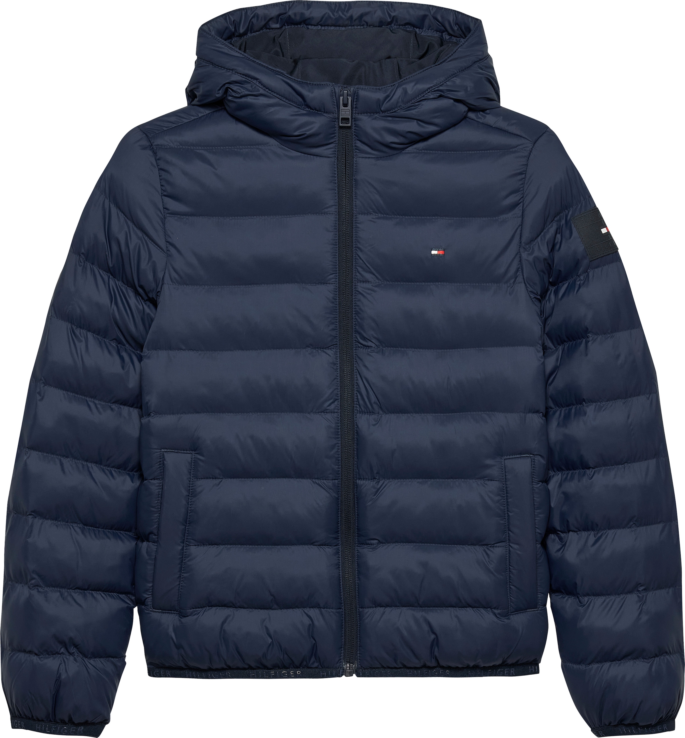 Tommy Hilfiger Steppjacke »U LIGHT DOWN HOODED JACKET« mit Kapuze Kinder bis 16 Jahre